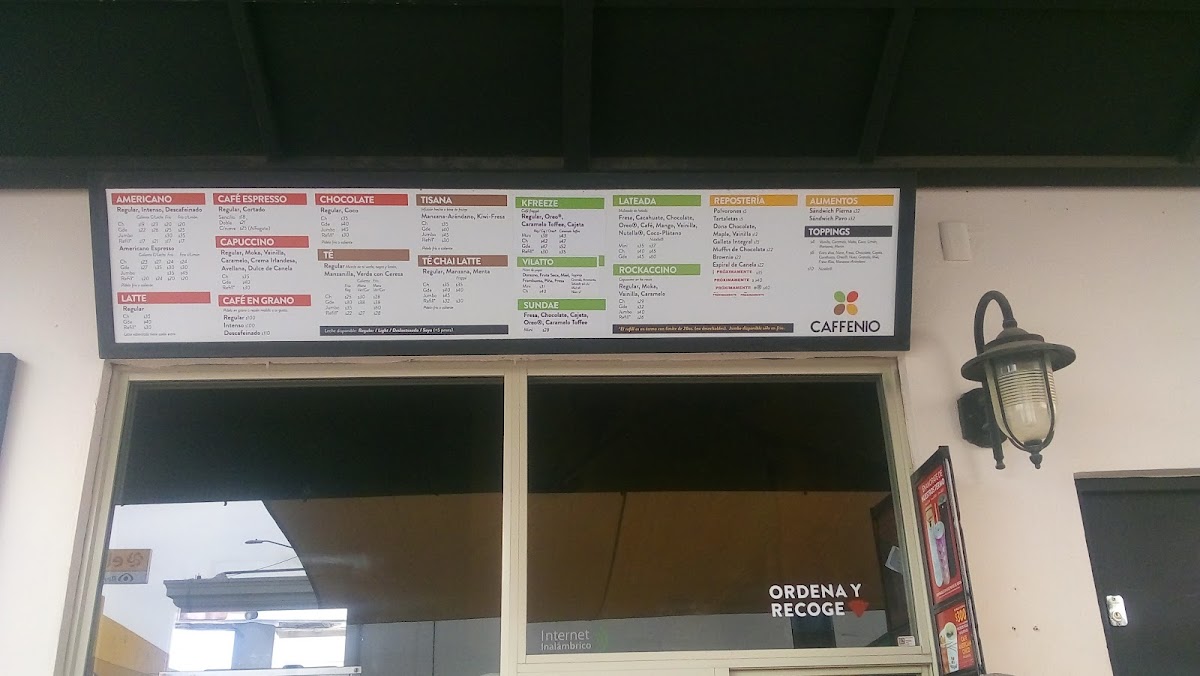 CAFFENIO Pesqueira Menu - Image 5